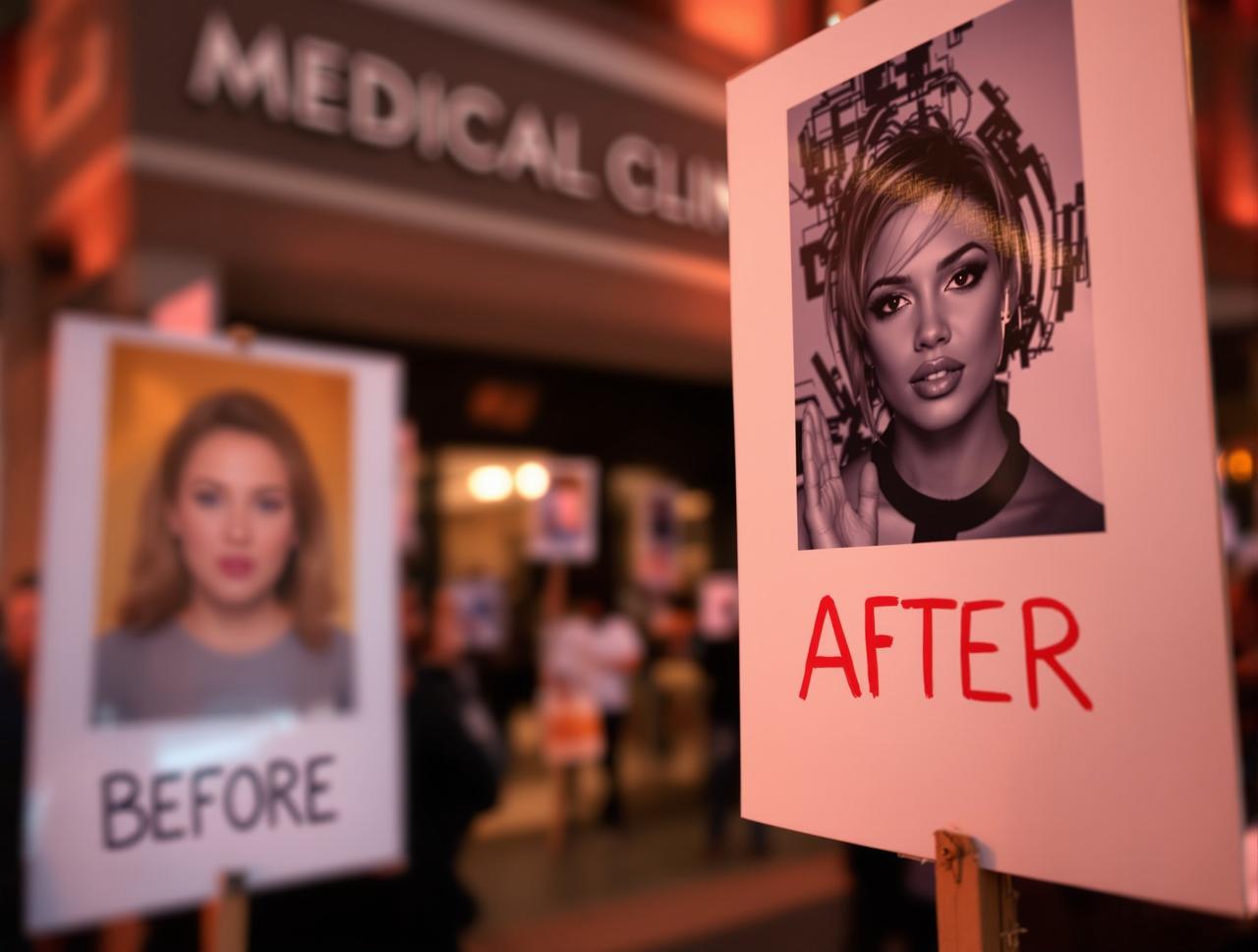 女演员整容失败维权反被医院起诉，整容对比照曝光惨不忍睹